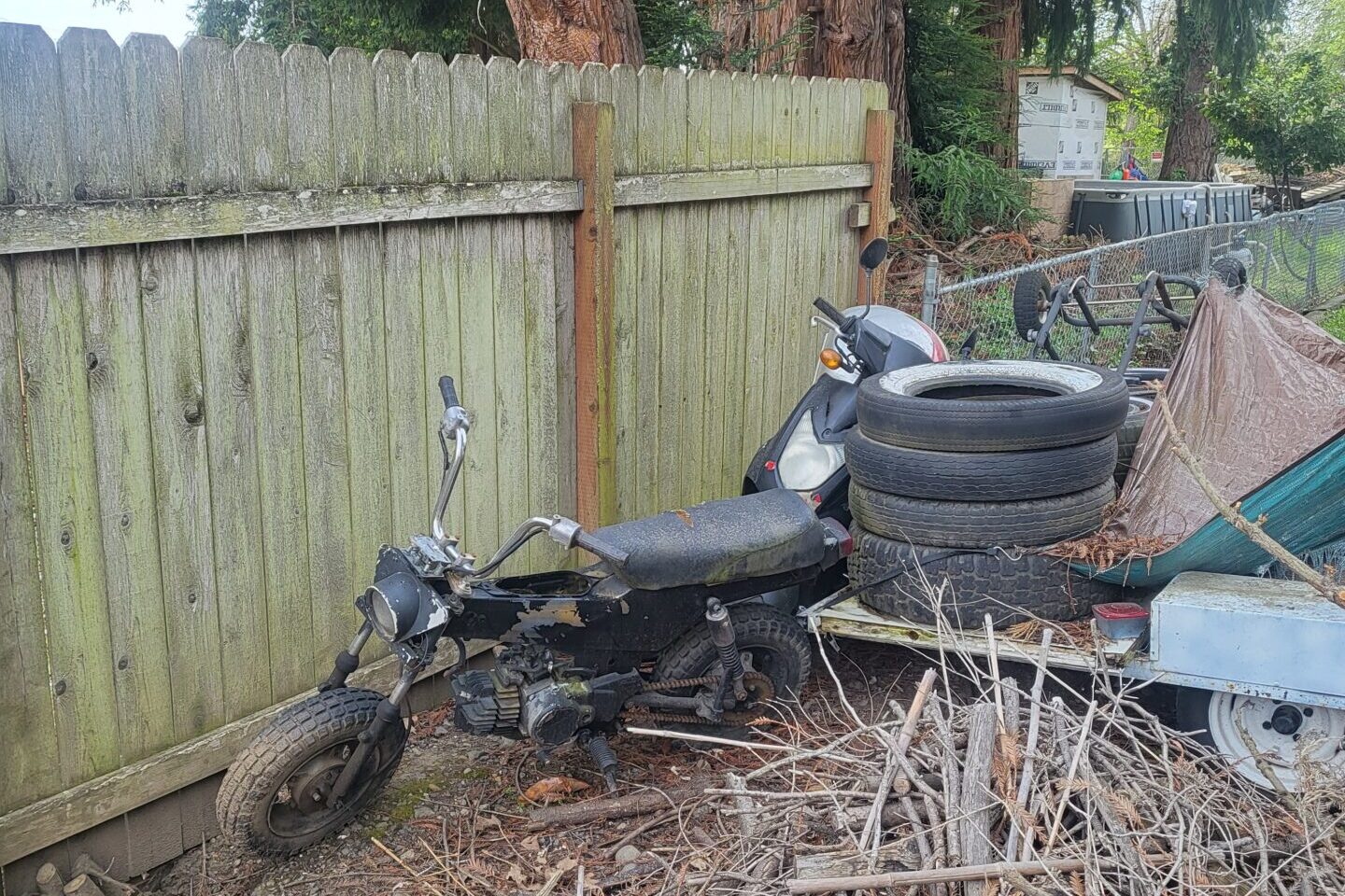 20230503_155841 Planning on cleaning your yard up this spring? Call Patriot Hauling & Junk Removal for Yard Debris Removal