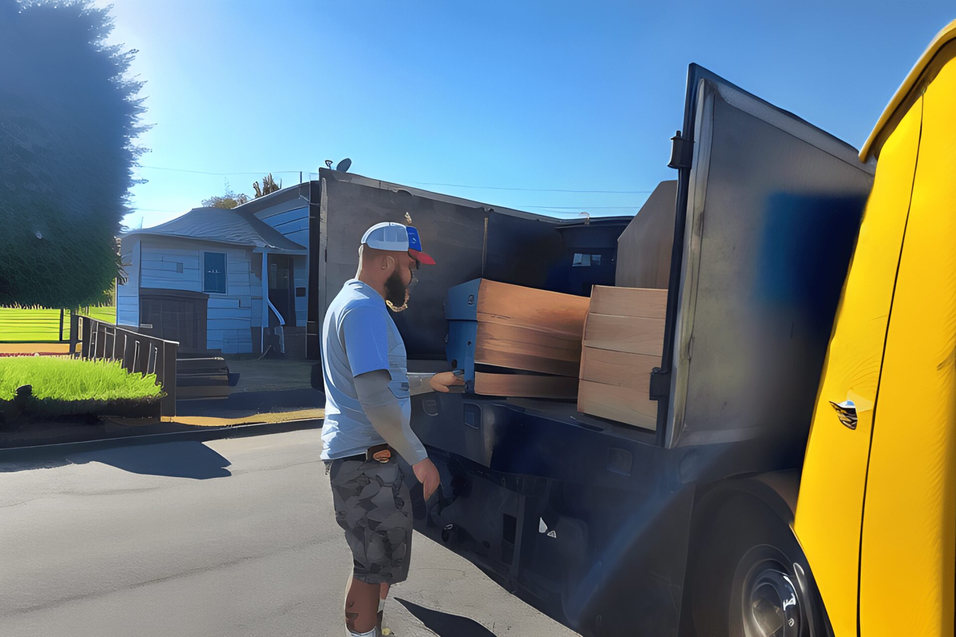 received_1722954501490505 Garage with unwanted household items