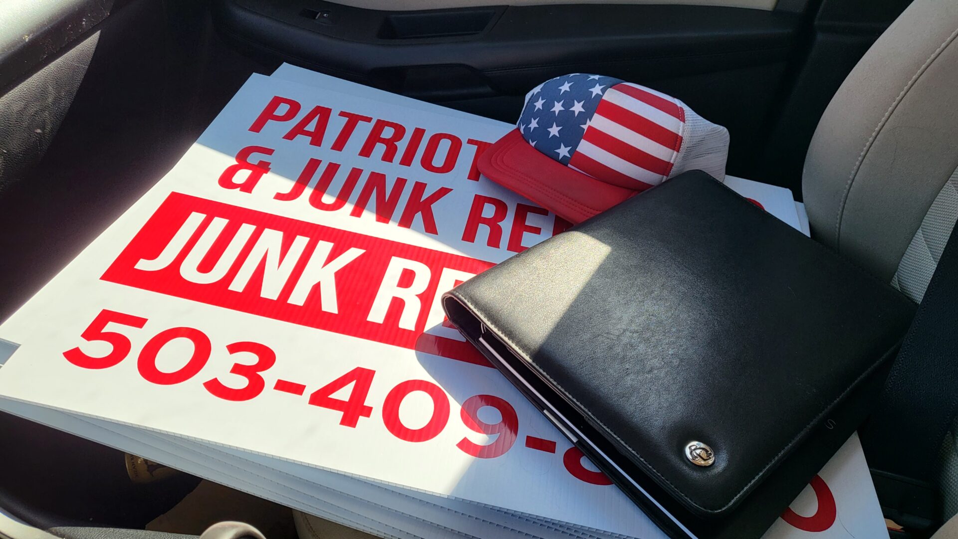 Patriot Hauling & Junk Removal Call Patriot Hauling & Junk Removal Today.
